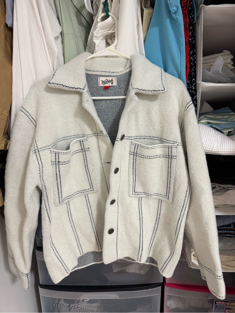 Target x Woolrich Fuzzy Knit Teddy Jacket